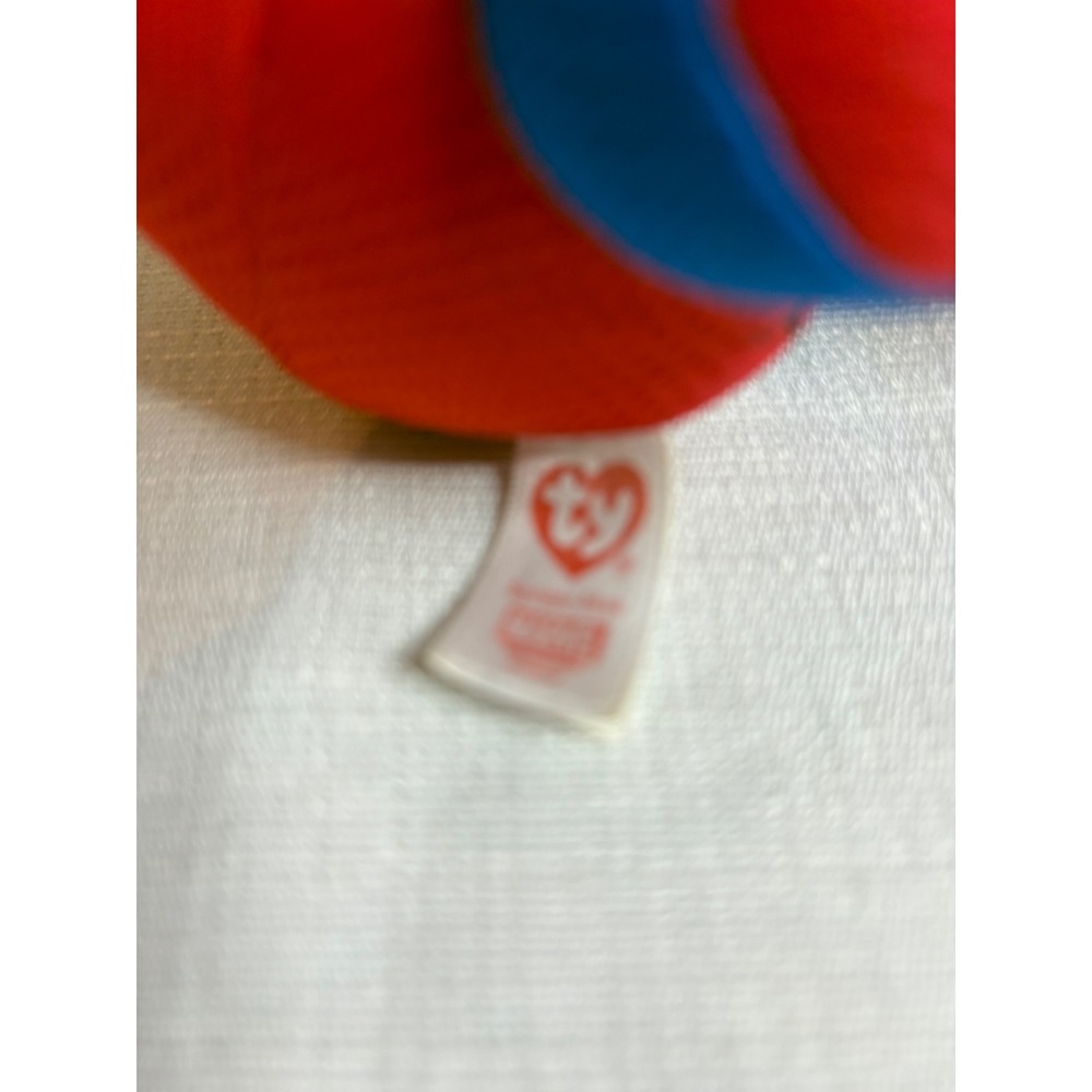 Ty Beanie Baby Marvel Spider-Man Plush Red Blue Glitter Eyes Collectible Toy - Picture 3 of 4
